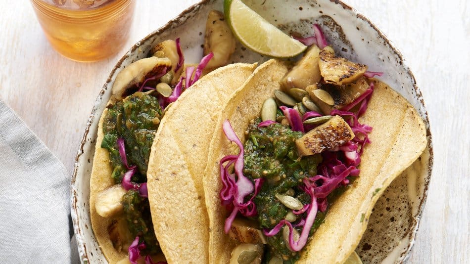 vegan grilled tacos