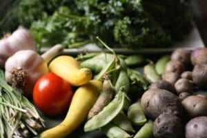 Community Supported Agriculture farm share.