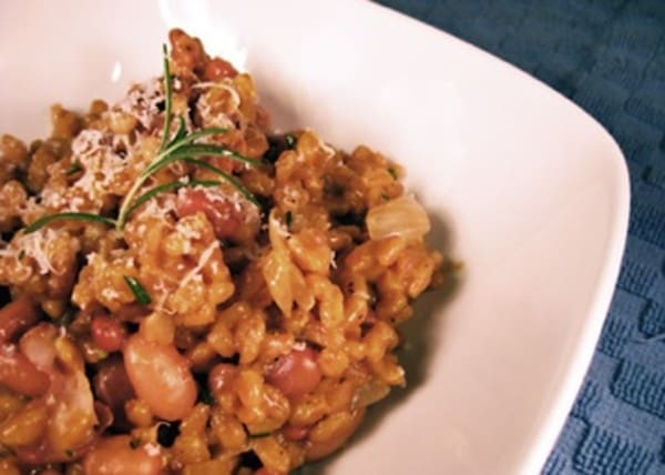 farro risotto