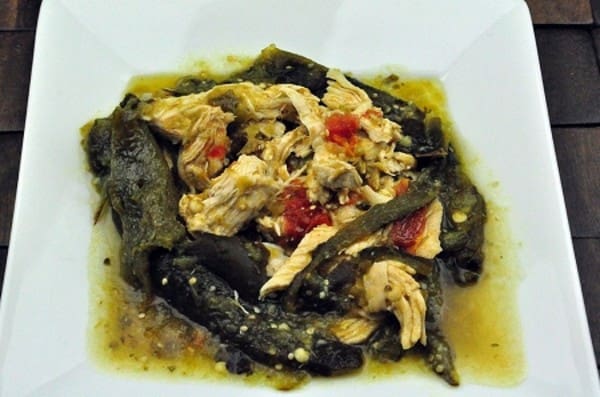 paleo diet chicken chili relleno