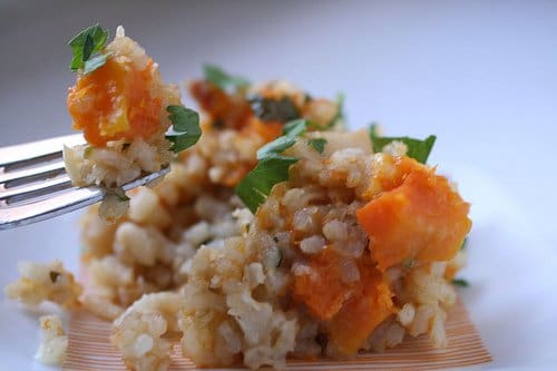 Parmesan-Acorn Squash Risotto