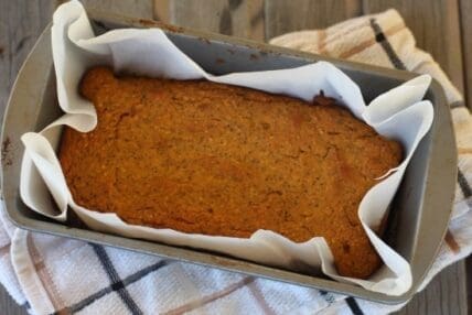 pumpkin chai paleo bread