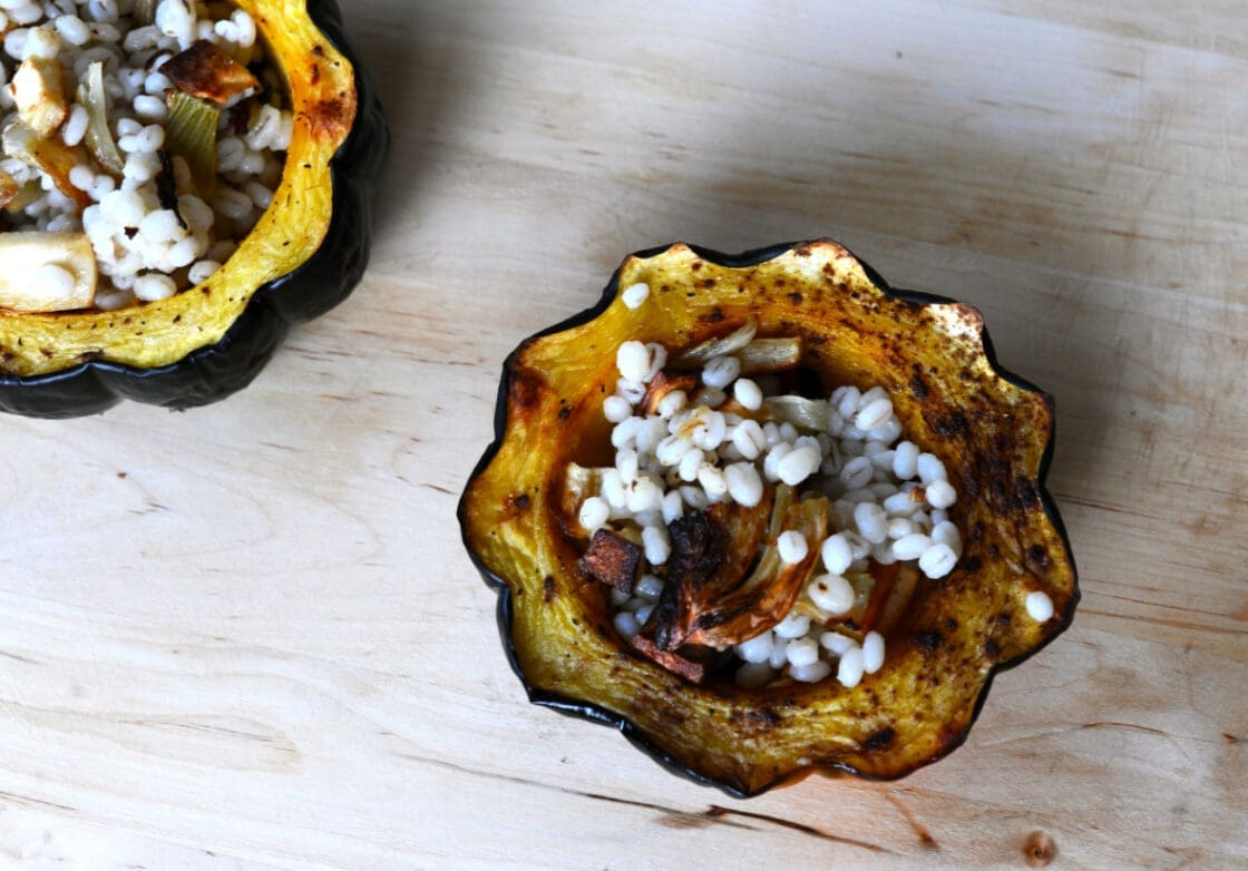roasted acorn squash recipe
