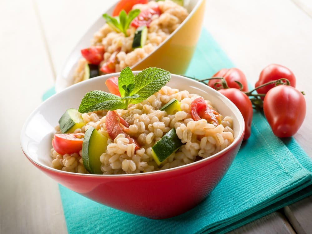 barley recipes - barley risotto
