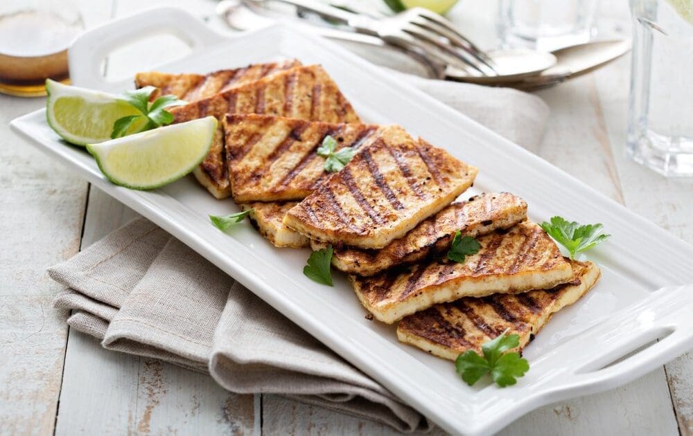 grilled tofu