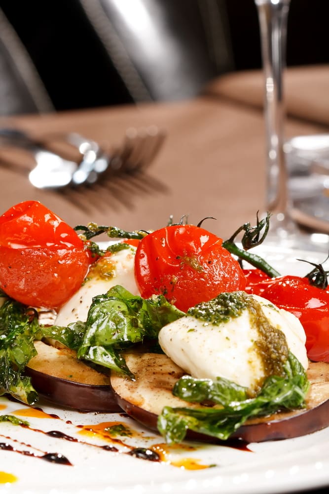 grilled eggplant salad