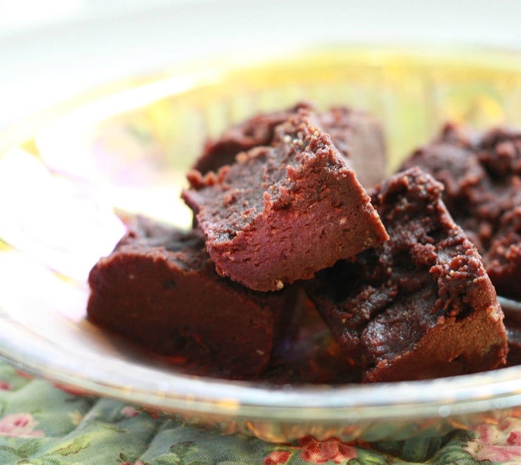 vegan and gluten free coconut brownies photo