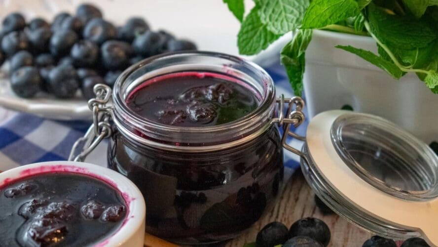 Recetas de frutas de verano Blueberry Jam Unsplash