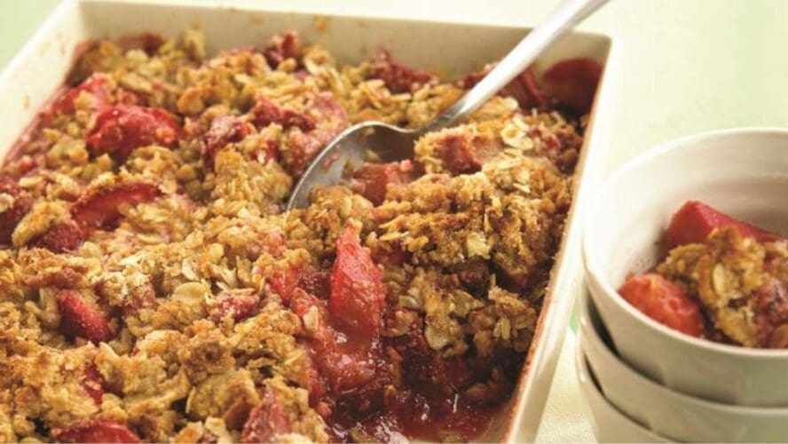 Recetas de frutas de verano Imágenes de Google crujientes de fresa
