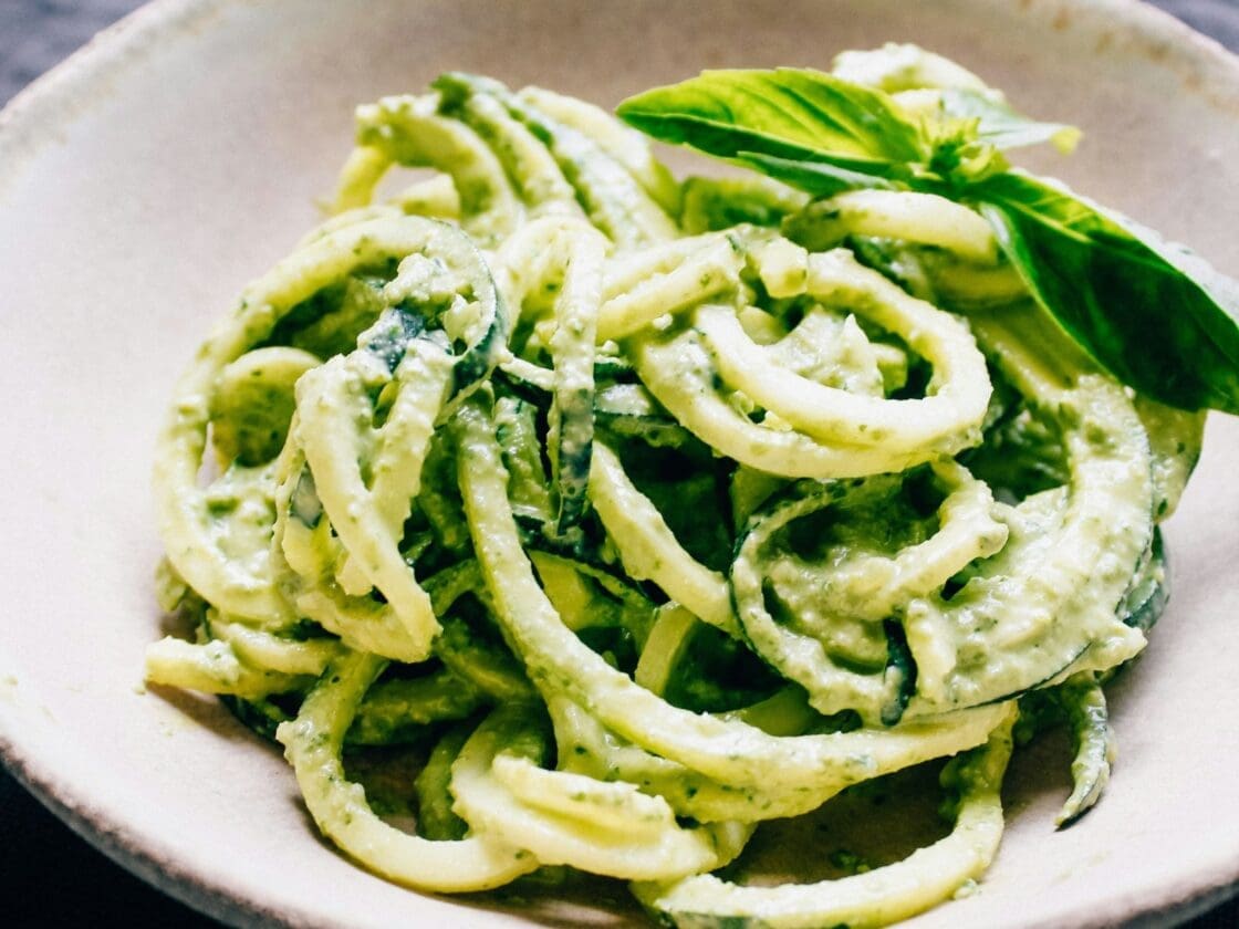 Recetas de squash estacionales de pesto, Unsplash